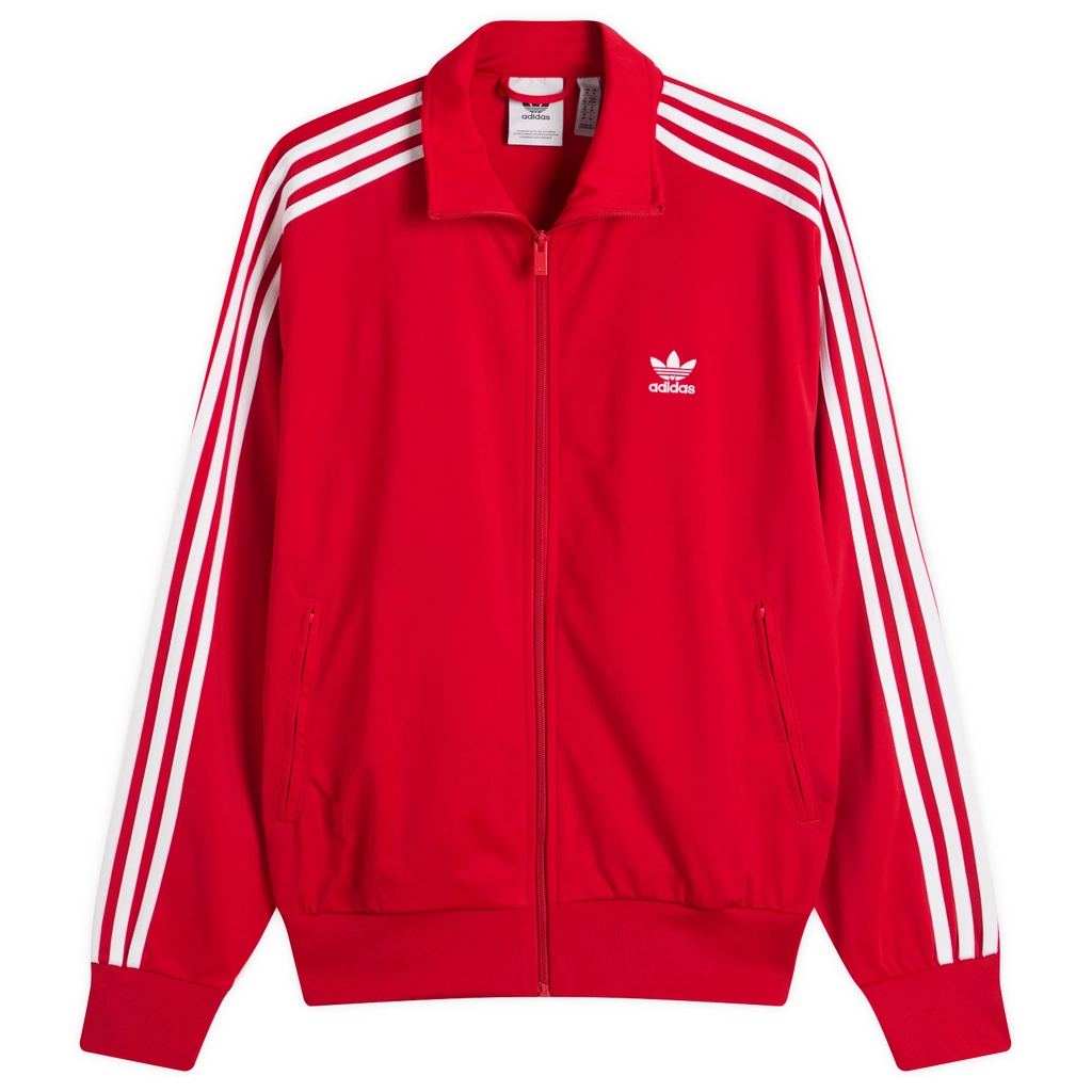 Adidas Originals Men's Firebird Track Top Better Scarlet/White